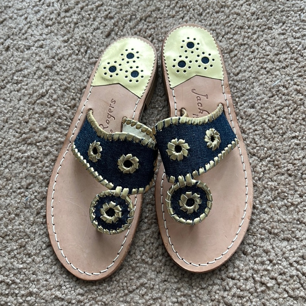 Denim & Gold Jack Rogers